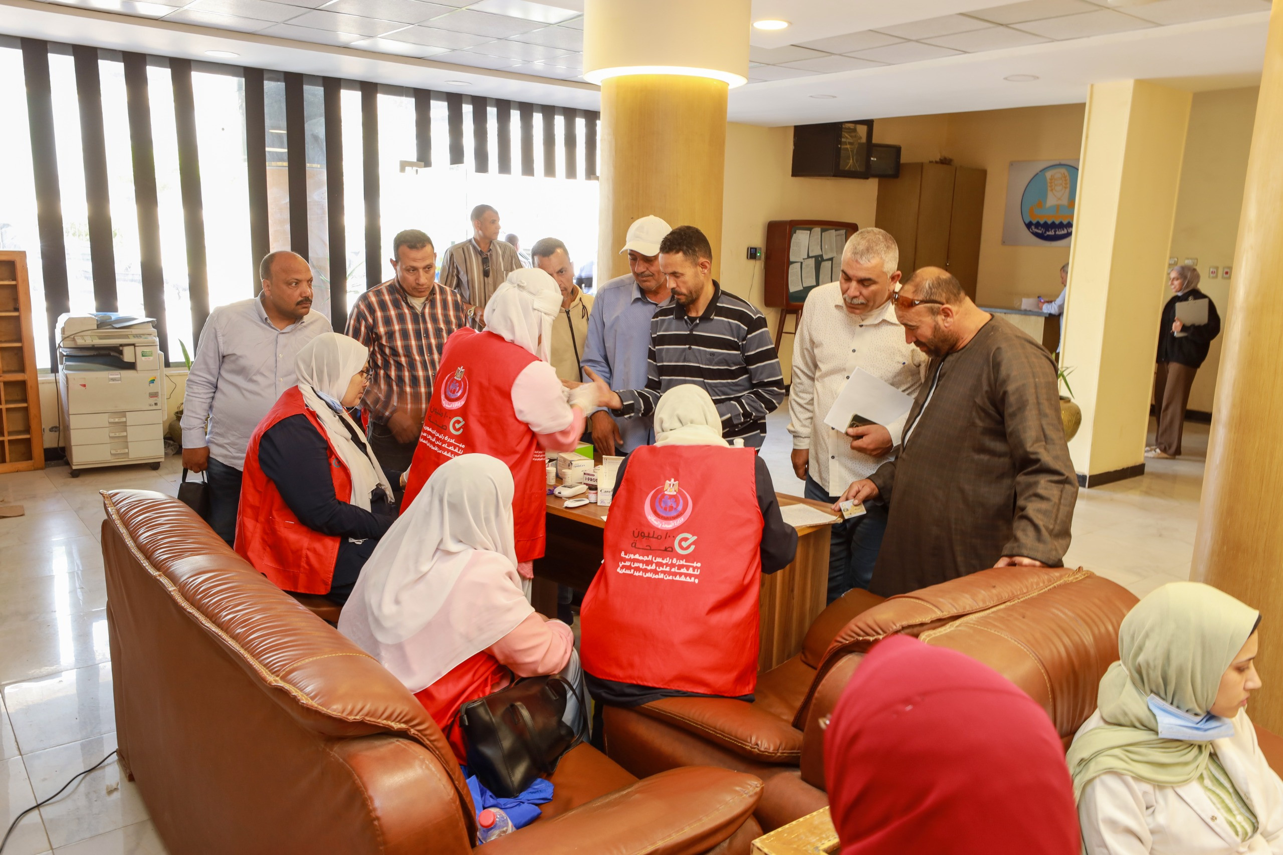 مبادرات  «100 مليون صحة» تواصل تقديم خدمات الكشف المبكر والعلاج المجاني للمواطنين بمحافظة كفرالشيخ.